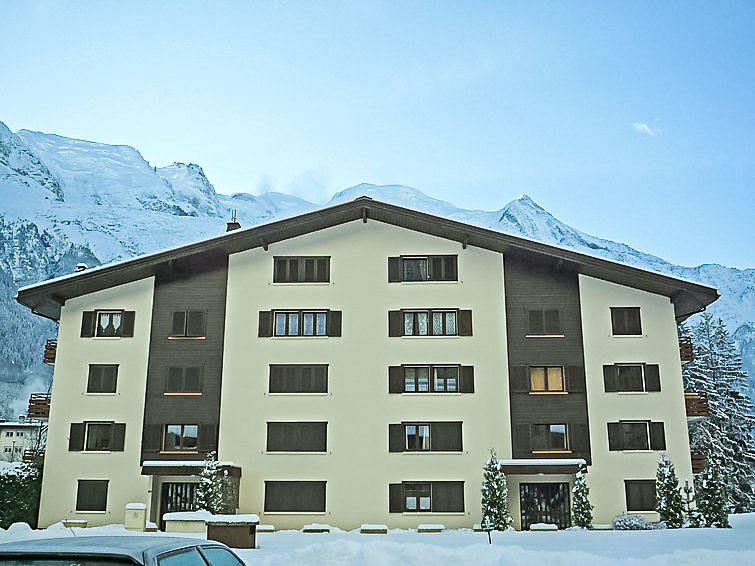Foto van exterieur van Appartement Chamonixin de winter