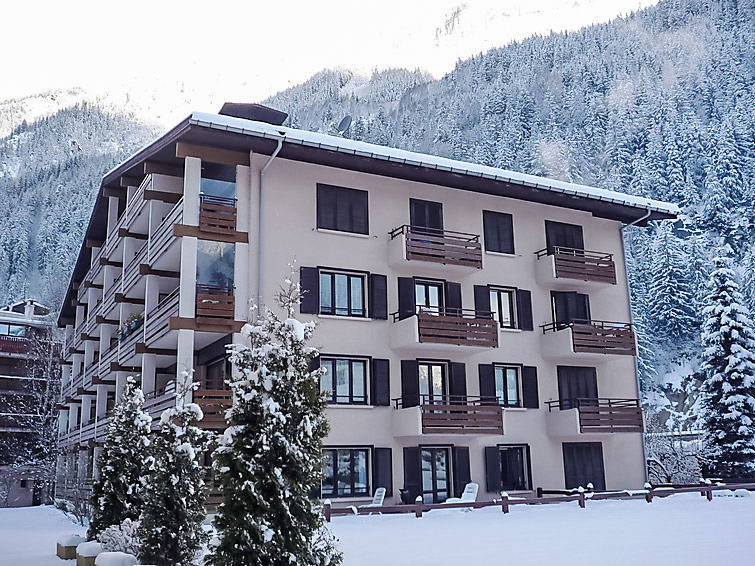 Foto van exterieur van Appartement Chamonixin de winter
