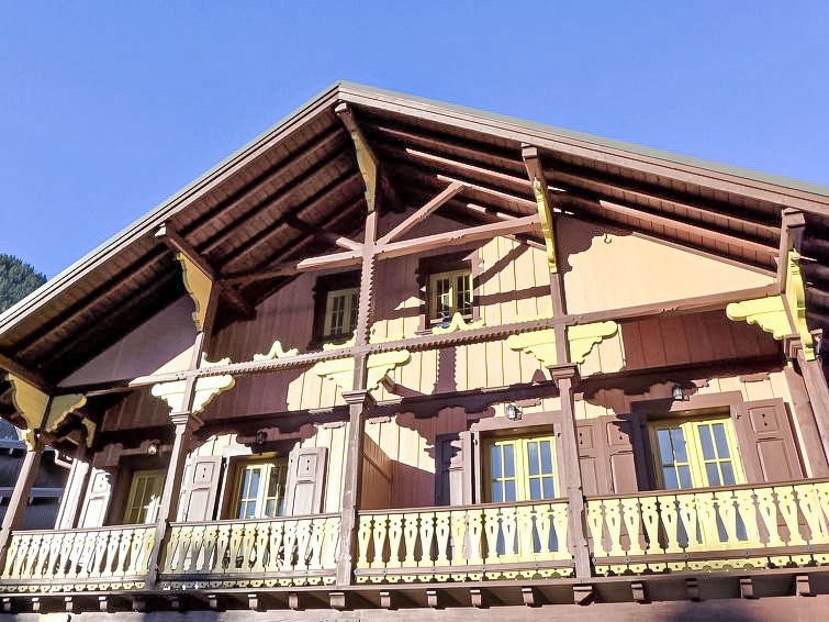 Foto van exterieur van Appartement Chamonixin de winter