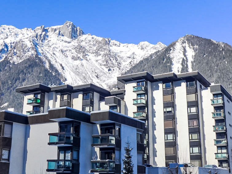 Foto van exterieur van Appartement Chamonixin de winter