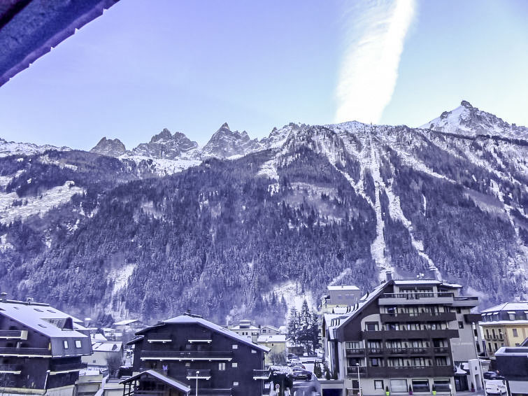 Foto van exterieur van Appartement Chamonixin de winter