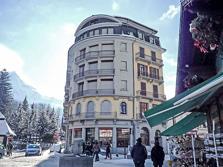 Foto van exterieur van Appartement Chamonixin de winter
