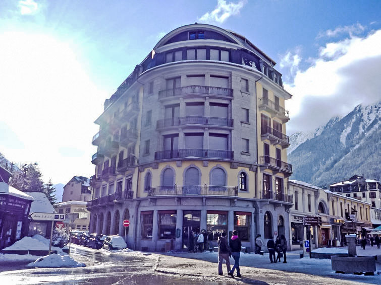 Foto van exterieur van Appartement Chamonixin de winter