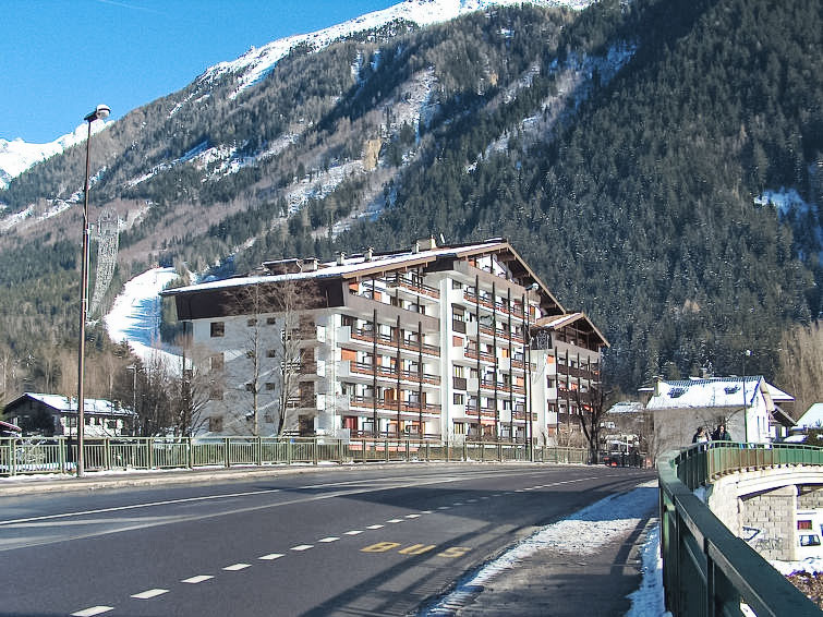 Foto van exterieur van Appartement Chamonixin de winter