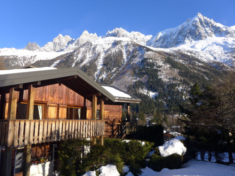 Foto van exterieur van Appartement Chamonixin de winter