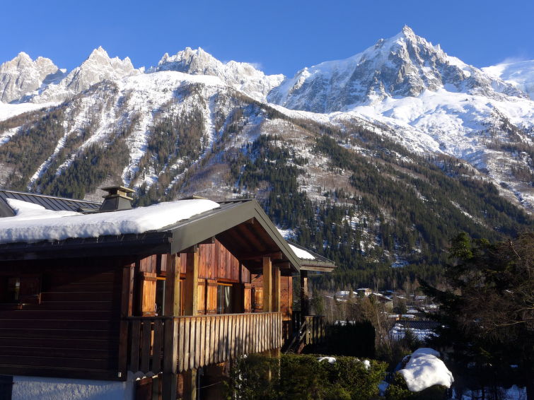 Foto van exterieur van Appartement Chamonixin de winter