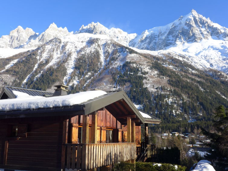 Foto van exterieur van Appartement Chamonixin de winter