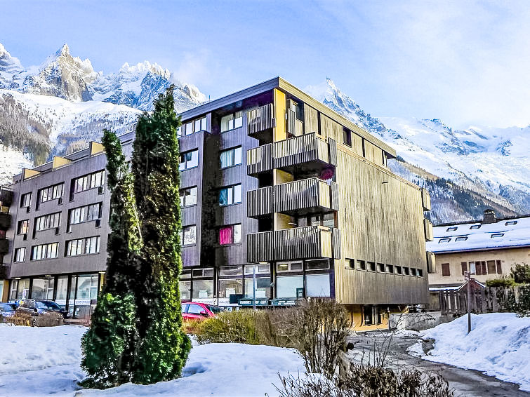 Foto van exterieur van Appartement Chamonixin de winter