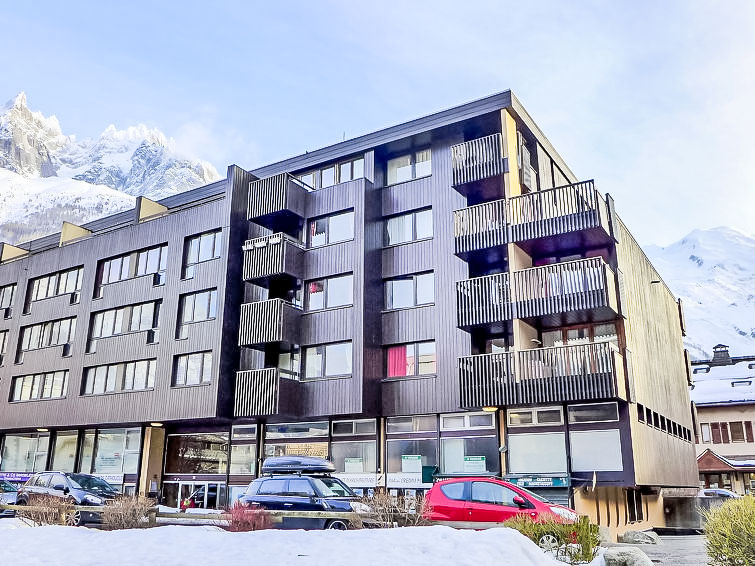 Foto van exterieur van Appartement Chamonixin de winter