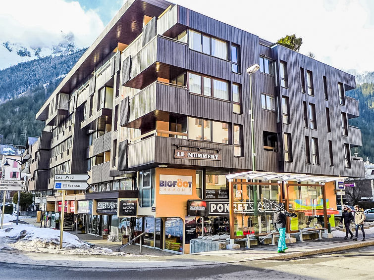 Foto van exterieur van Appartement Chamonixin de winter