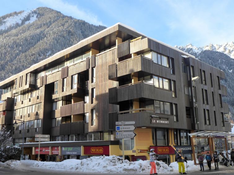 Foto van exterieur van Appartement Chamonixin de winter