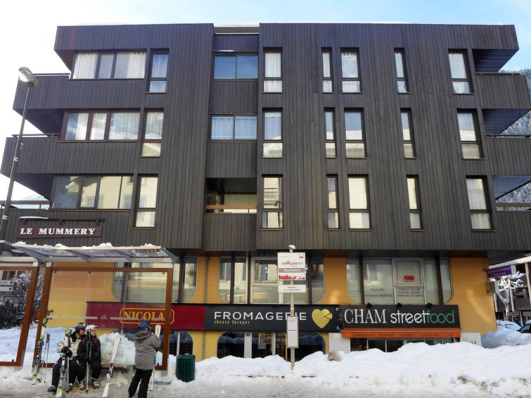 Foto van exterieur van Appartement Chamonixin de winter