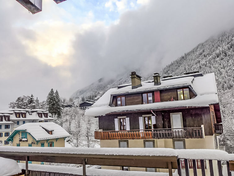 Foto van exterieur van Appartement Chamonixin de winter