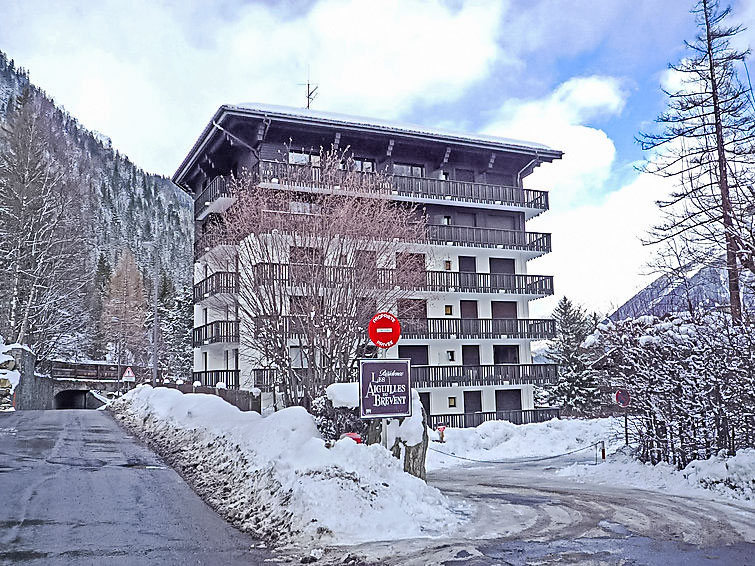 Foto van exterieur van Appartement Chamonixin de winter