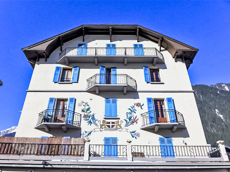 Foto van exterieur van Appartement Chamonixin de winter