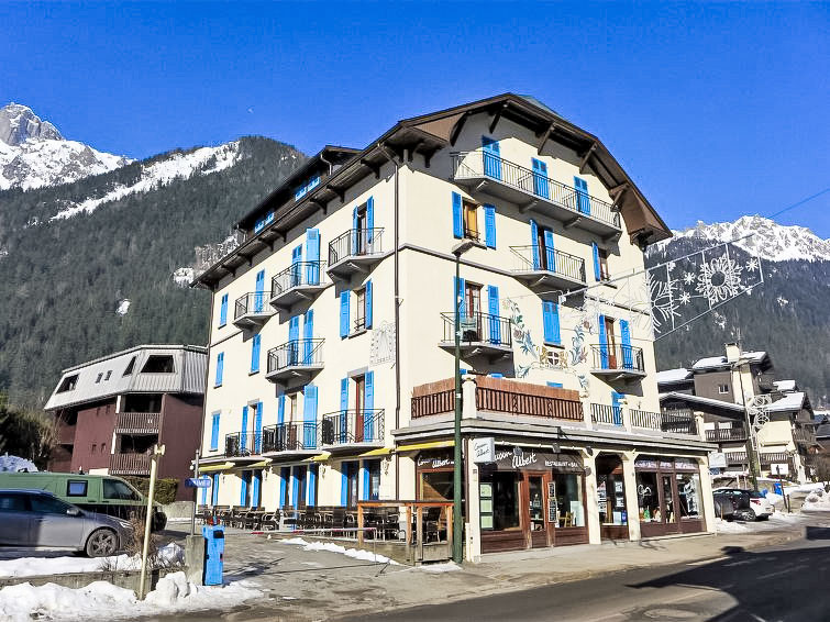 Foto van exterieur van Appartement Chamonixin de winter