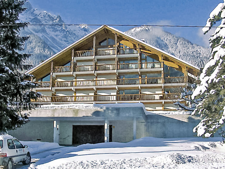 Foto van exterieur van Appartement Chamonixin de winter