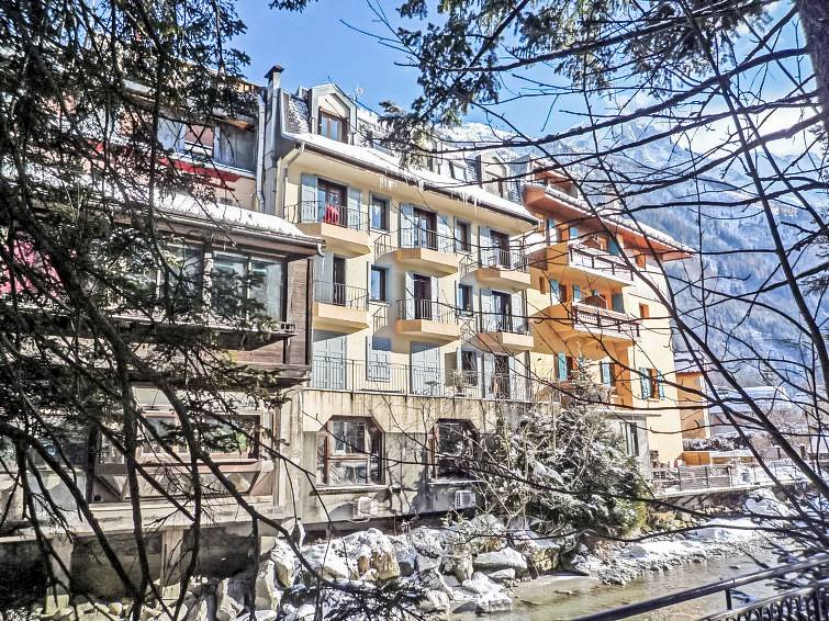 Foto van exterieur van Appartement Chamonixin de winter