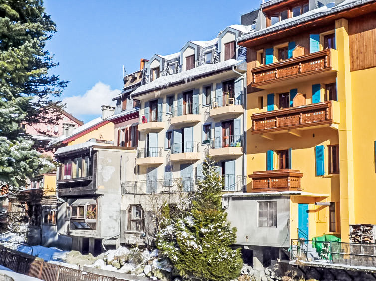 Foto van exterieur van Appartement Chamonixin de winter