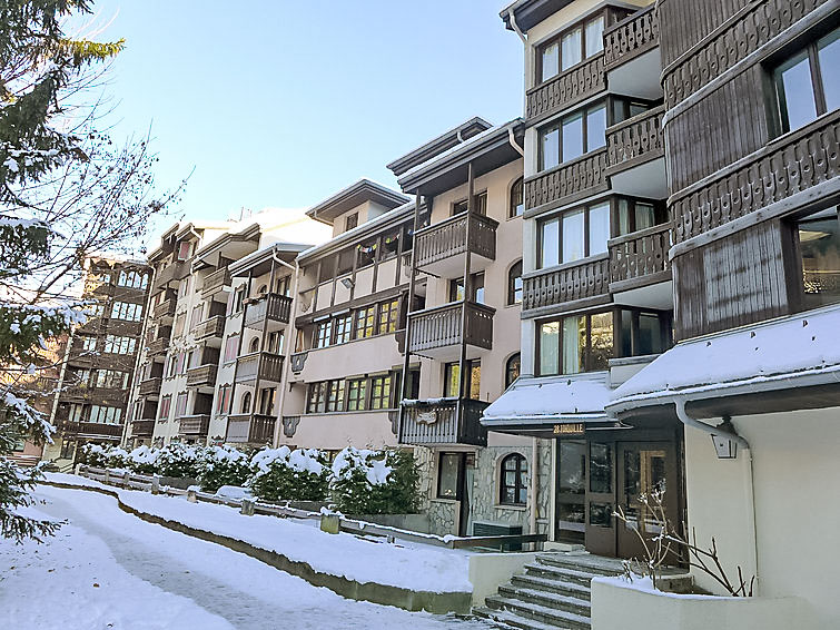 Foto van exterieur van Appartement Chamonixin de winter