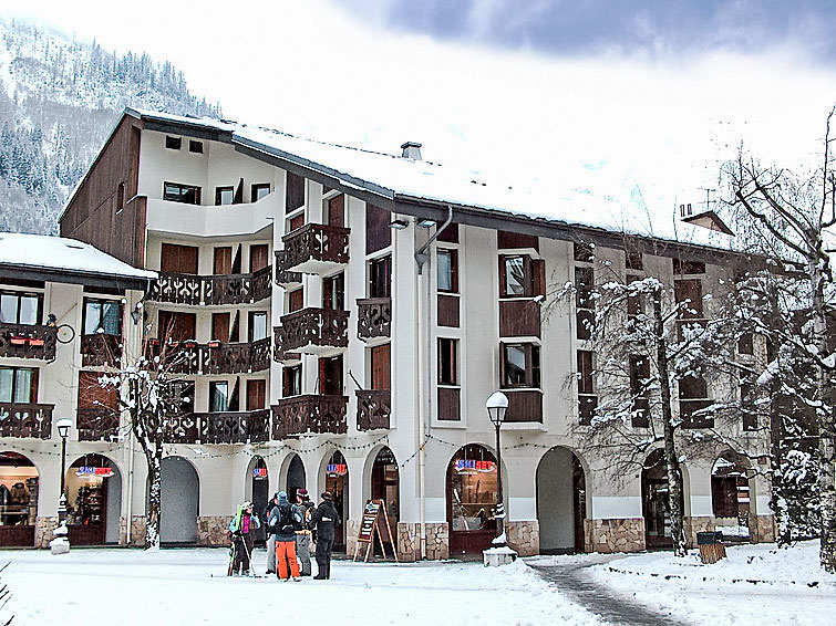 Foto van exterieur van Appartement Chamonixin de winter