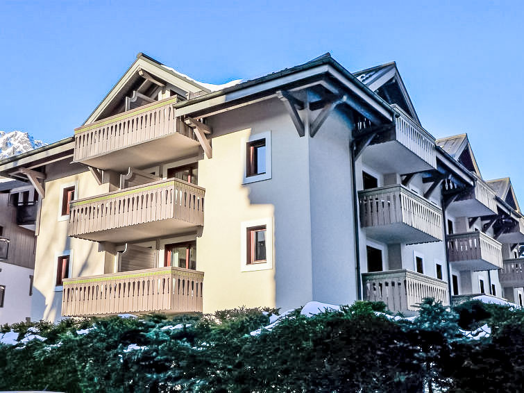 Foto van exterieur van Appartement Chamonixin de winter