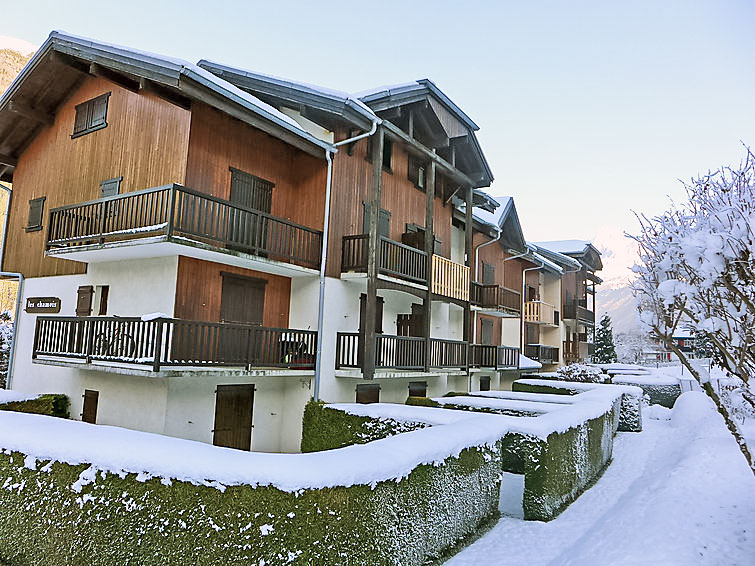 Foto van exterieur van Appartement Les Houchesin de winter