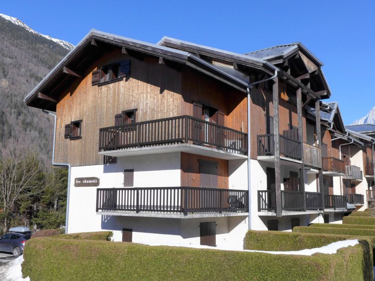 Foto van exterieur van Appartement Les Houchesin de winter