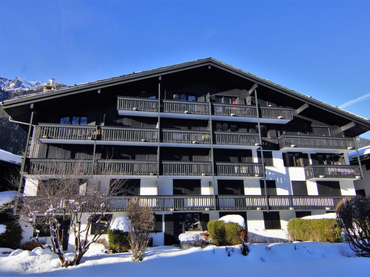 Foto van exterieur van Appartement Chamonix - Les Prazin de winter