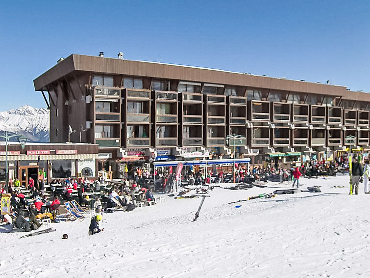 Foto van exterieur van Appartement Le Corbierin de winter