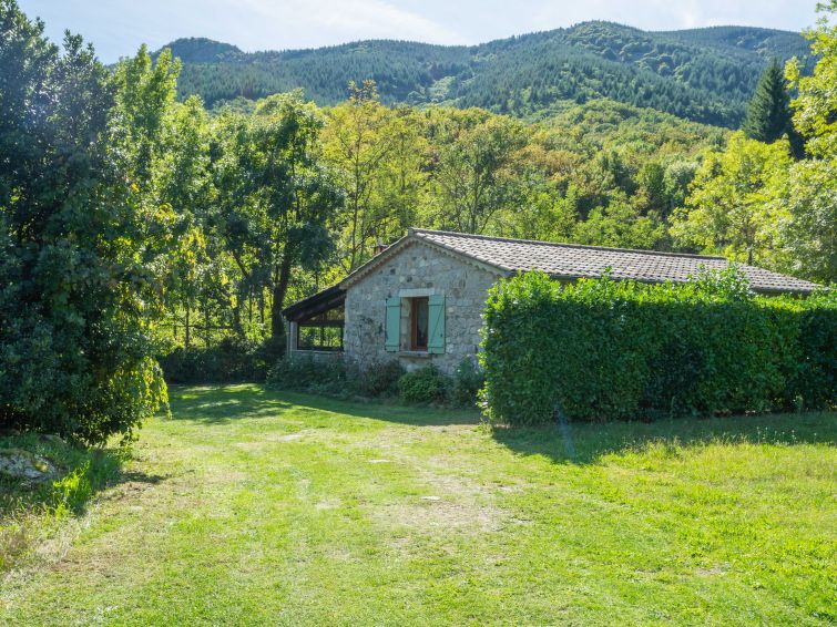 Foto van exterieur van Vakantiehuis Valgorgein de winter