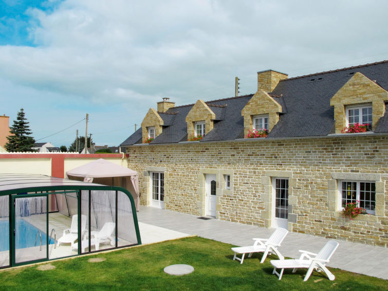 Foto van exterieur van Vakantiehuis Plouneour Trez