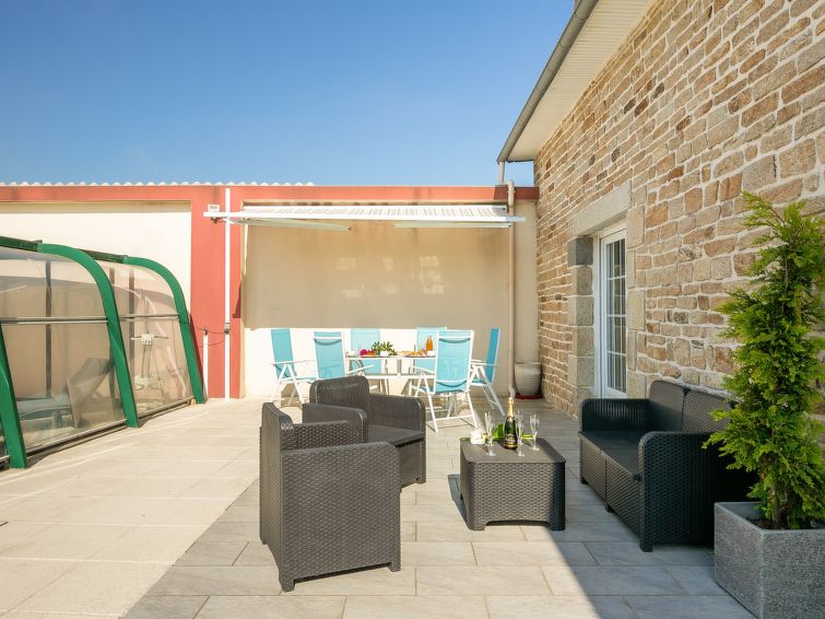 Foto van exterieur van Vakantiehuis Plouneour Trez