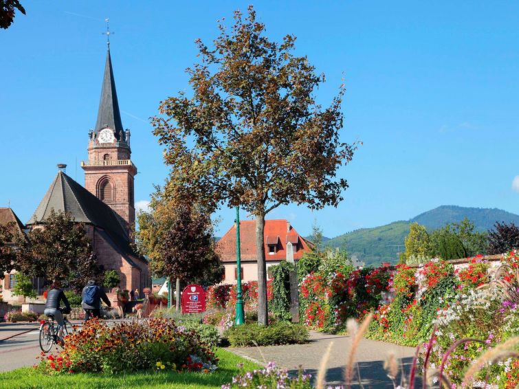 Foto van exterieur van Appartement Bergheim
