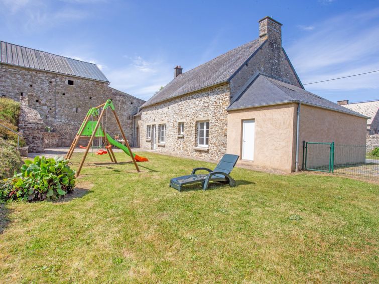 Foto van exterieur van Vakantiehuis Portbailin de winter