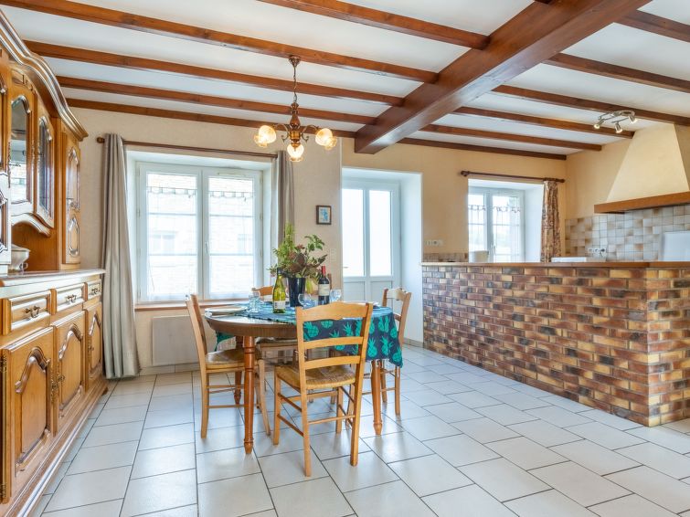 Foto van wonen van Vakantiehuis Portbailin de winter
