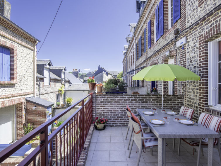 Foto van exterieur van Vakantiehuis Yport