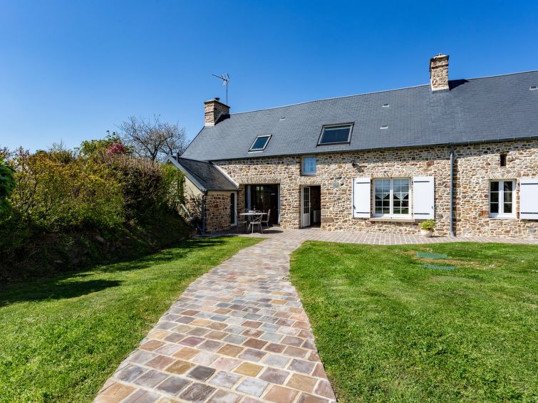 Foto van exterieur van Vakantiehuis Créances Foto van exterieur van Vakantiehuis Créances