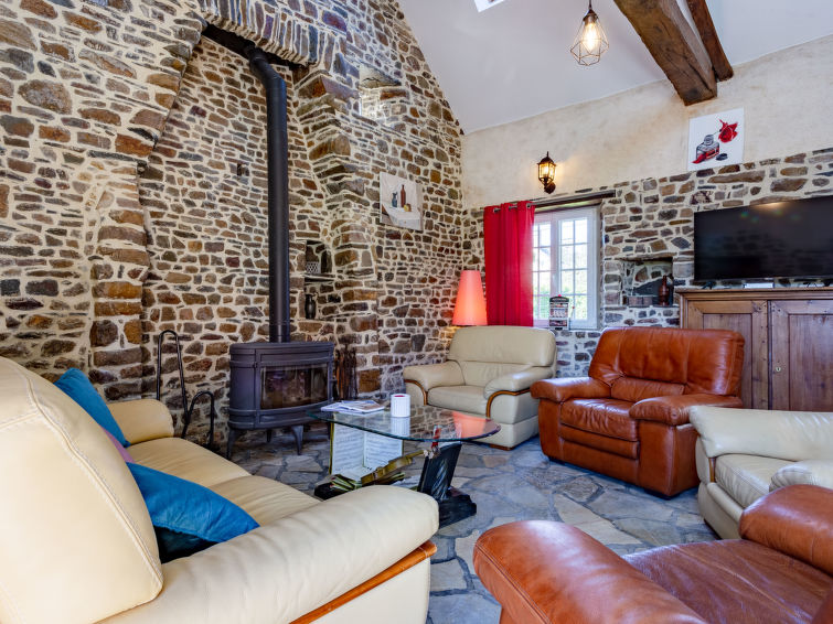 Foto van wonen van Vakantiehuis Créances Foto van wonen van Vakantiehuis Créances