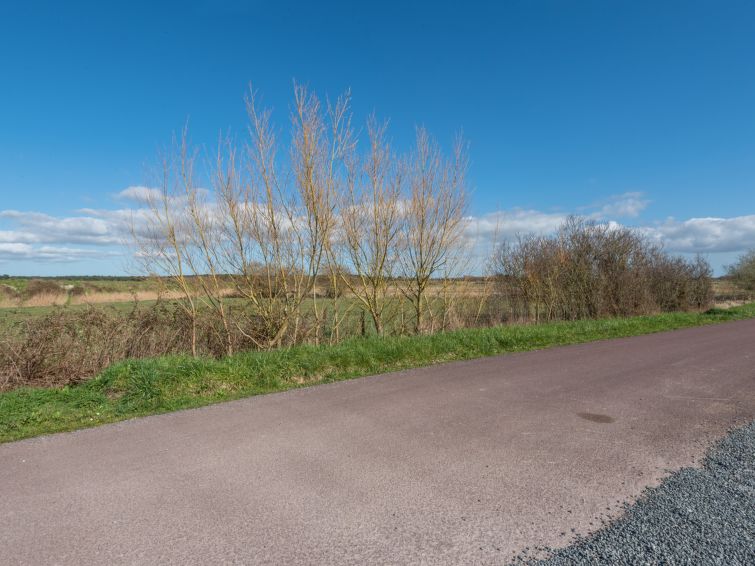 Foto van exterieur van Vakantiehuis Créancesin de winter Foto van exterieur van Vakantiehuis Créancesin de winter