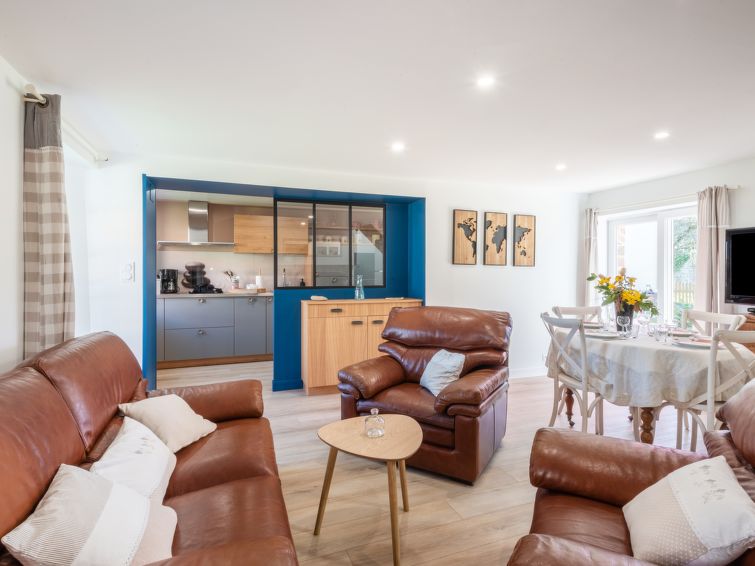 Foto van wonen van Vakantiehuis Créances Foto van wonen van Vakantiehuis Créances