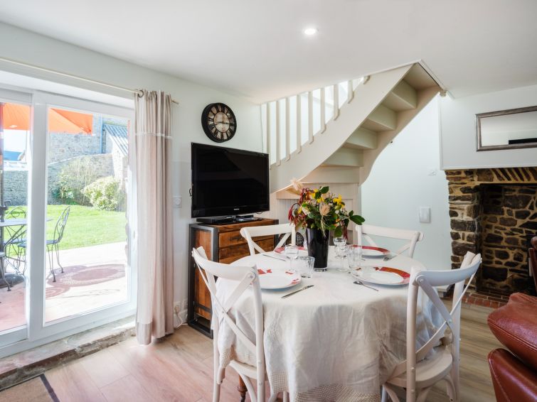 Foto van wonen van Vakantiehuis Créances Foto van wonen van Vakantiehuis Créances