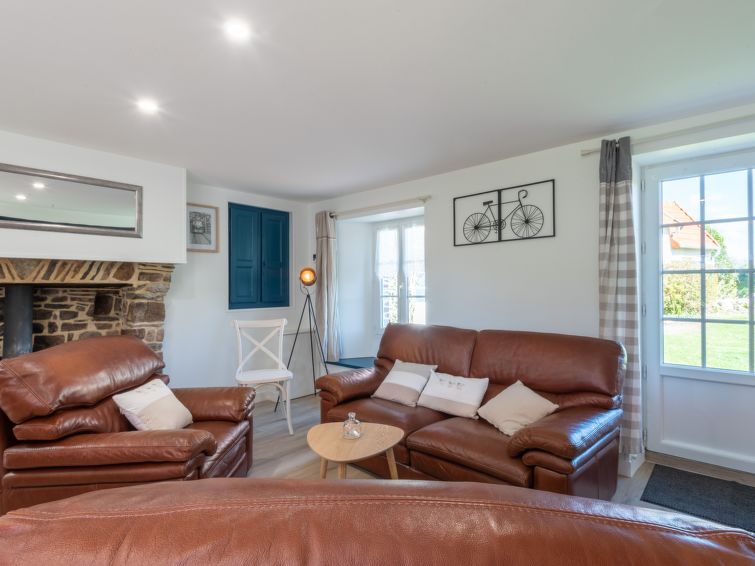 Foto van wonen van Vakantiehuis Créances Foto van wonen van Vakantiehuis Créances