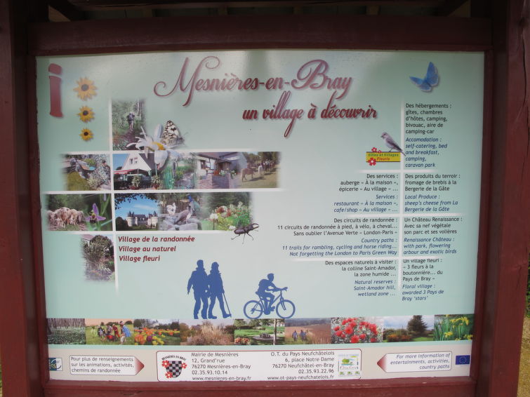 Foto van omgeving van Vakantiehuis Mesnières-en-Bray Foto van omgeving van Vakantiehuis Mesnières-en-Bray