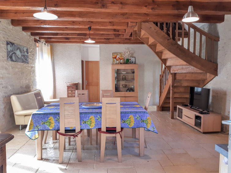 Foto van wonen van Vakantiehuis Pontcirqin de winter