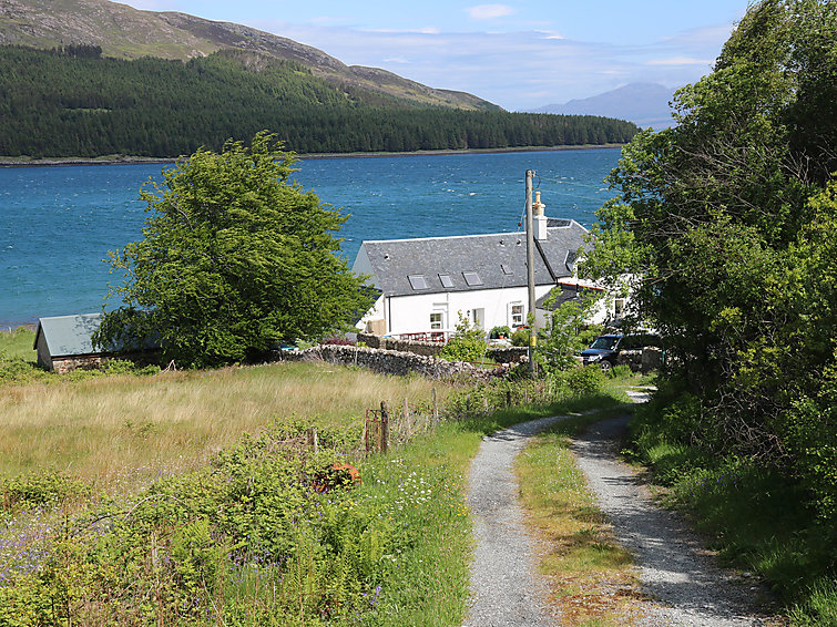 Foto van exterieur van Vakantiehuis Mid Skye