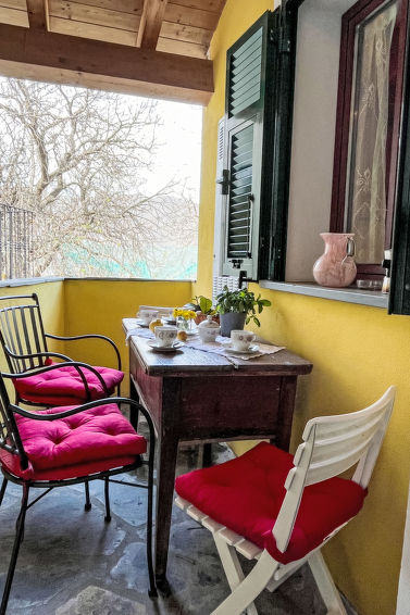 Foto van exterieur van Vakantiehuis Valloria