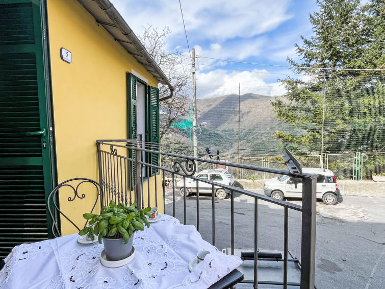 Foto van exterieur van Vakantiehuis Valloriain de winter