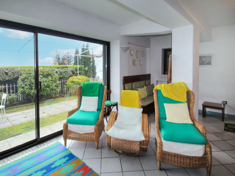 Foto van wonen van Vakantiehuis Stresain de winter