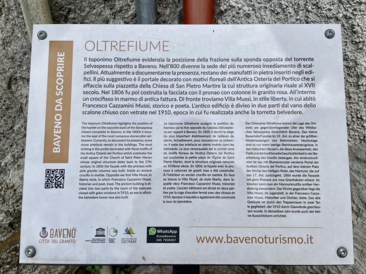 Foto van exterieur van Vakantiehuis Baveno